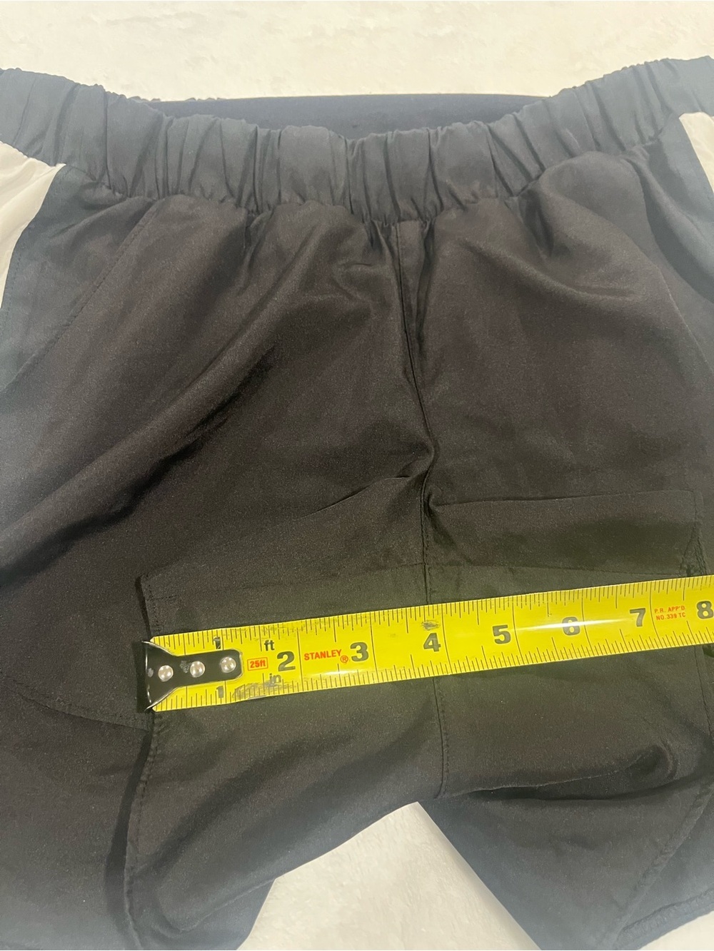 A Glow Active Black and White Athletic Shorts - Size Small MATERNITY - Picture 5 of 6
